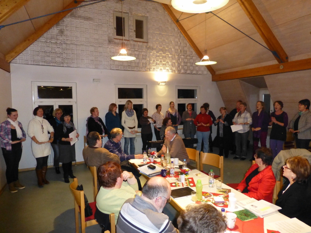 11.12.2012: Vorweihnachtliche Singstunde